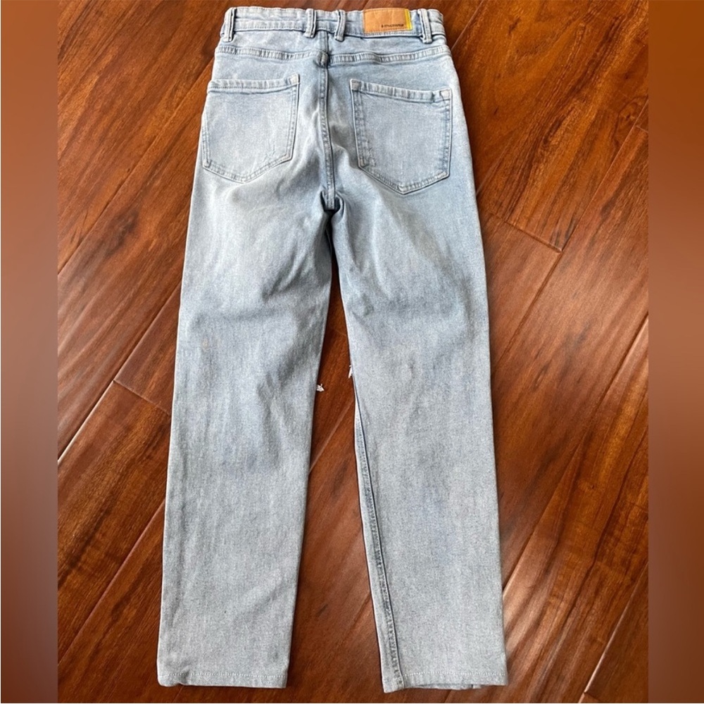 BUNDLE - 3 Pairs of Slim Fit Mom Jeans - Blue + Black - Picture 6 of 12
